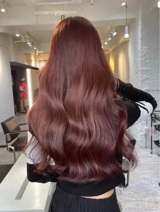 ロング blend渋谷 はなのヘアスタイル