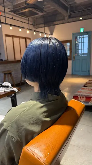 ショート カラー ヘアアレンジ 💞艶カラー/ ブリーチ💞ユウカのヘアスタイル