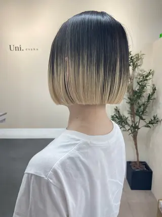 ショート 安田 蓮のヘアスタイル