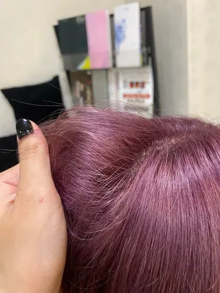 カラー 岡本 あおいのヘアスタイル
