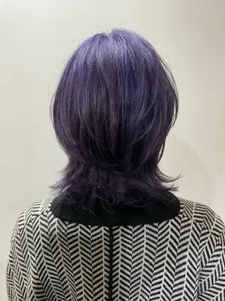 ショート 🐬脱白髪染めカラー 清水大世🐬のヘアスタイル