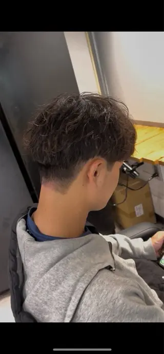 メンズ 透明感カラー 🩷艶髪🫧Yumaのヘアスタイル