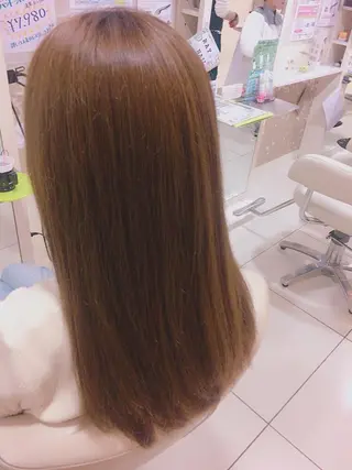 ロング パーマ 西 めぐみのヘアスタイル