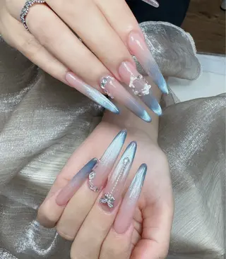 ネイル Momo チップ長さ出し専門店のネイルデザイン