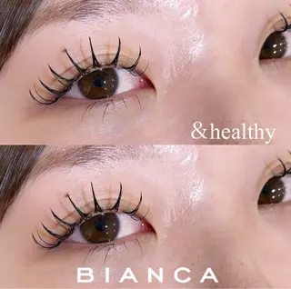 マツエク・マツパ Bianca 川口 ami⟡.·のマツエク・マツパデザイン