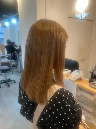 セミロング hair＆make LAMP所属・LAMP mashiroのヘアスタイル