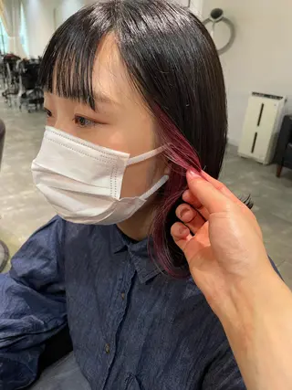 ショート カラー ボブ美容師 /馬場 翼のヘアスタイル