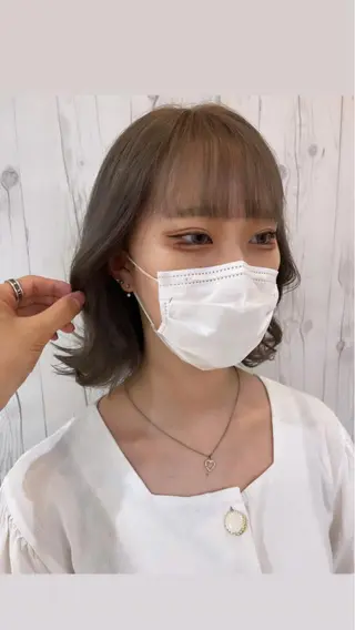 ミディアム 名古屋のピンク好き かずくん🦩のヘアスタイル