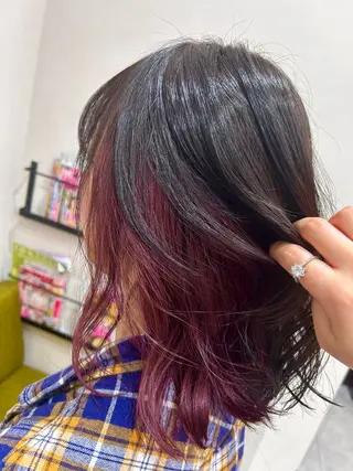 カラー そら୨୧˖men's /デザインカラーのヘアスタイル