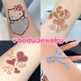 N〜Nail&Eyelashサロン〜所属・💎N💎アイ&耳. ボディージュエリーのマツエク・マツパデザイン