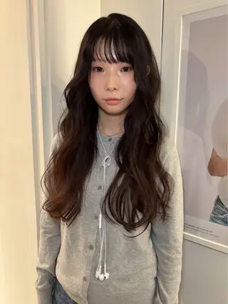 ロング カラー riria/ボブ /ブラウンカラー🎀のヘアスタイル