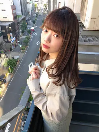 ロング カラー 女性が憧れる ショート/角田愛和のヘアスタイル