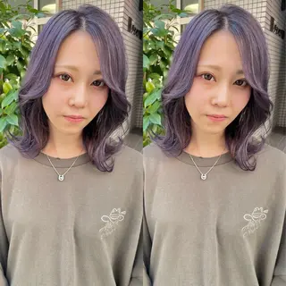 ミディアム 髪質改善will hairdesignのヘアスタイル