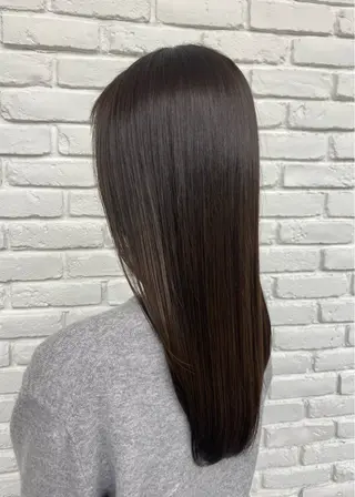 ロング カラー DIFINOaoyama所属・🎧ayaka/ボブ /透明感カラー 🩵のヘアスタイル