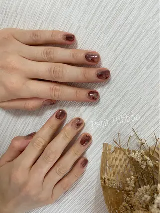 ネイル ネイルPetit Ribbonのネイルデザイン