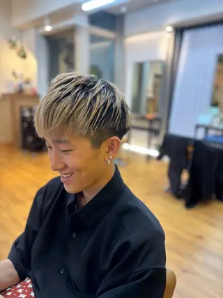 ショート メンズ カネコ ナナミのヘアスタイル