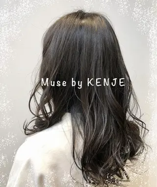 ロング うる艶レイヤーカット hinakoのヘアスタイル