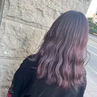 ミディアム 安田 柚月のヘアスタイル