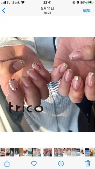 ネイル 竹本 恵美のネイルデザイン