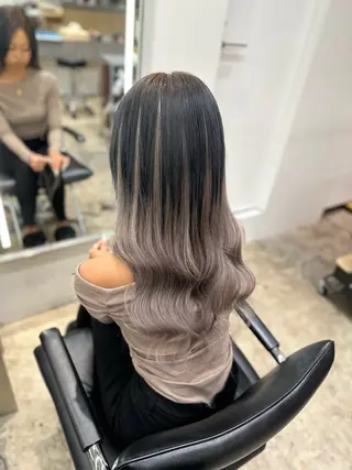 ロング 👑ハイトーン👑プ ルエクステ👑だいとのヘアスタイル