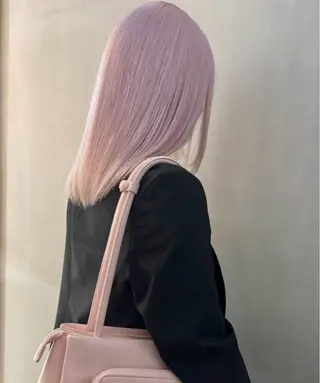 カラー hinata/ ハイトーンカラー🪽のヘアスタイル