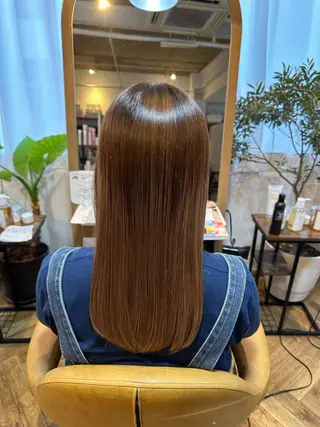 セミロング きたむら ひかりのヘアスタイル