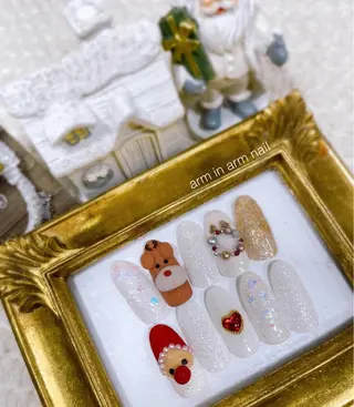 ネイル arm in arm ︎✿Yamamotoのマツエク・マツパデザイン