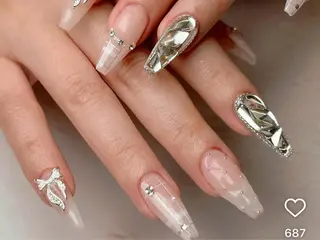 ネイル Mona【パラジェル ・長さ出し専門店】のネイルデザイン