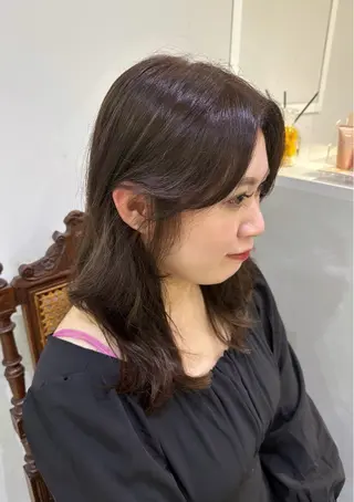 カラー kii所属・サエキ ルイのヘアスタイル