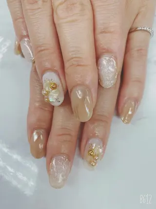 ミディアム JNA認定講師🌸 RIEのネイルデザイン