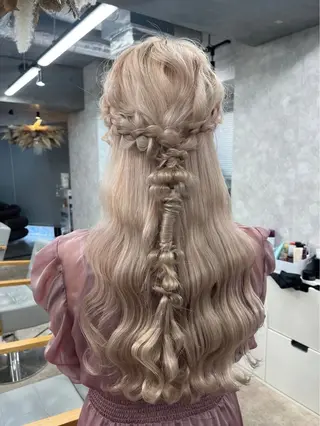 ロング 透明感カラー/ ブリーチ/💓パタオのヘアスタイル