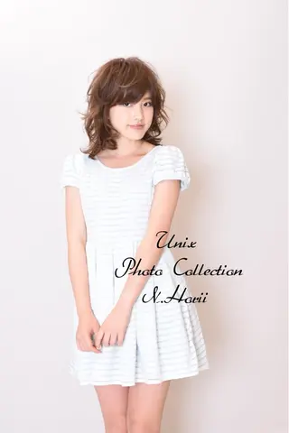 ミディアム カラー ヘアアレンジ UNIX Mark Is みなとみらい店【ユニックス】所属・UNIX N.horiiのその他イメージ