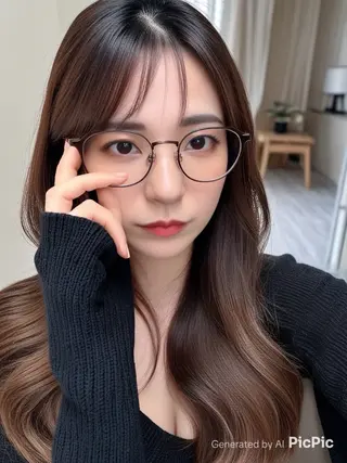 ロング 艶髪レイヤーの王 復活の大澤竜馬のヘアスタイル