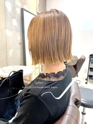 ショート カラー 新海 芳樹のヘアスタイル