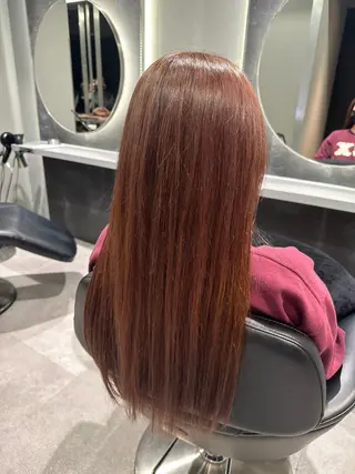 ロング カラー 韓国ヘア🎀艶髪 RISAのヘアスタイル