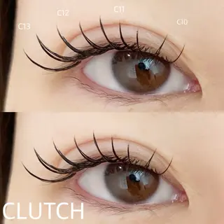 マツエク・マツパ CLUTCH ナカムラサユリのマツエク・マツパデザイン