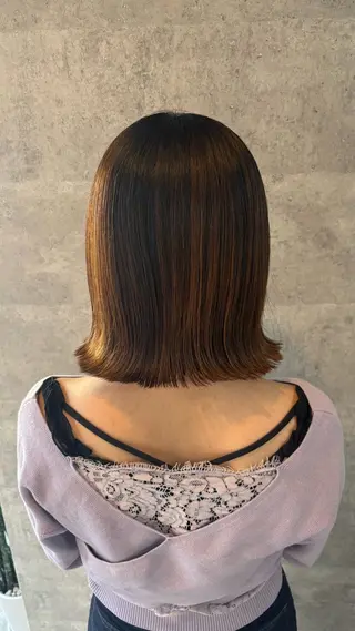 ショート La luna所属・🐘おおうちみお🐘 /🍎暖色カラー🌸のヘアスタイル