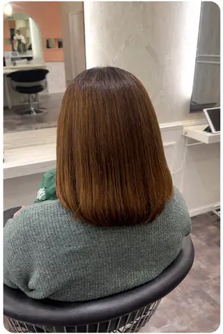 ミディアム labless MOEのヘアスタイル