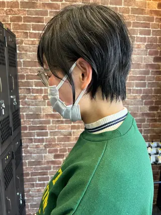 ミディアム カラー パーマ ヘアアレンジ メンズ キッズ ネイル マツエク・マツパ アイブロウ times salon名駅所属・久木原 ゆりのヘアスタイル