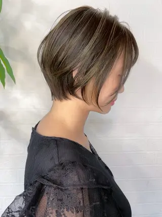 ショート カラー Re:ta Hair 飯田淳平のヘアスタイル