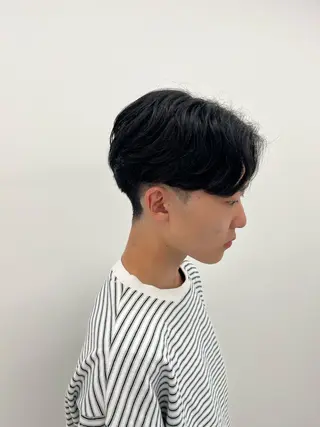 ショート パーマ メンズ 🏆メンズヘア特化 🥇代表りんぺーのヘアスタイル