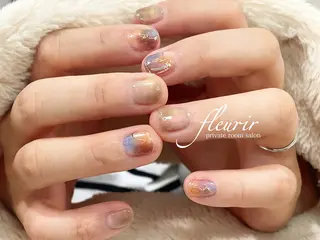 ネイル フルリール 【プライベートサロンのネイルデザイン