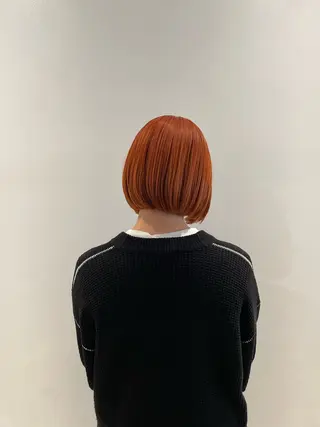カラー 🟧mana /渋谷/mile🟧のヘアスタイル