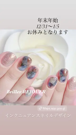 ネイル ネイルサロン&ネイルスクール Briller-REJOUER 【ブリエ・レジュール】所属・Briller Rieのネイルデザイン