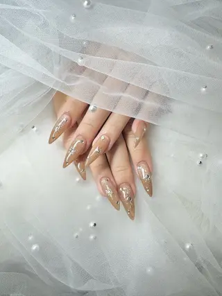 ネイル AYAKA🩵難波♡ 韓国ネイルで可愛く♡のネイルデザイン