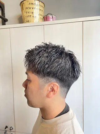 ショート パーマ メンズ サトウ コウキ  メンズのヘアスタイル