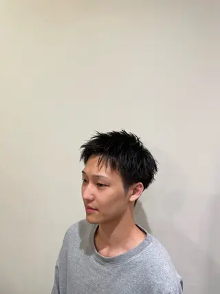 ショート メンズ 椿 大輔のヘアスタイル