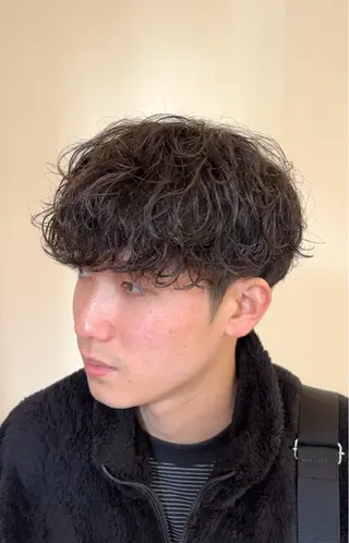 パーマ メンズ RITZ 小平颯真のヘアスタイル