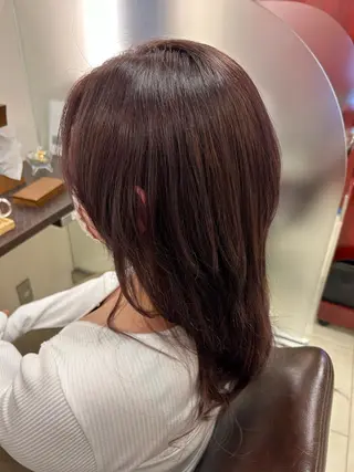 セミロング SHAPE 早坂兼斗のヘアスタイル