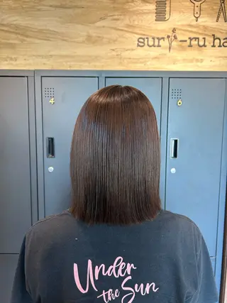 セミロング パーマ suri-ru hair【スリールヘアー】所属・FURUSAWA AOIのヘアスタイル